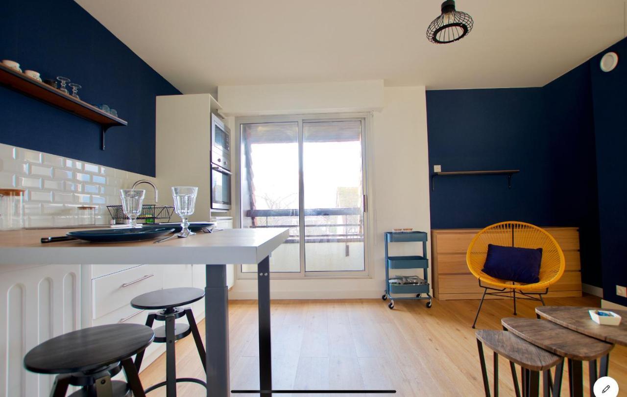 Joli Studio ☆ 100M De La Mer Et Du Centre Ville ☆ Cabourg Dış mekan fotoğraf
